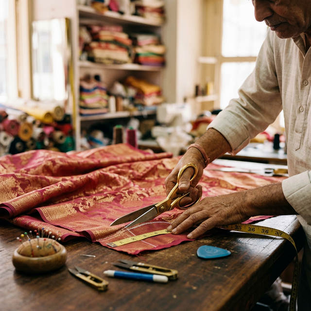Rangmohini master craftsman at work