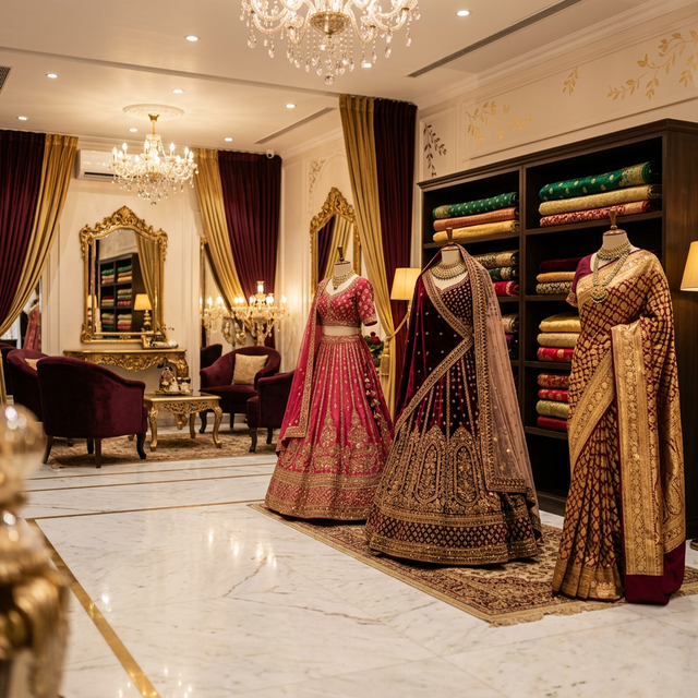 Rangmohini boutique interior